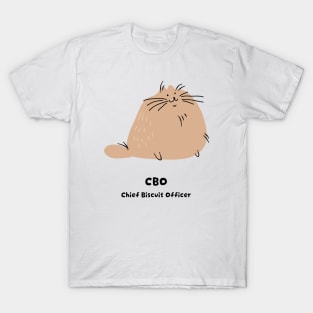 CBO - Chief Biscuit Officer T-Shirt